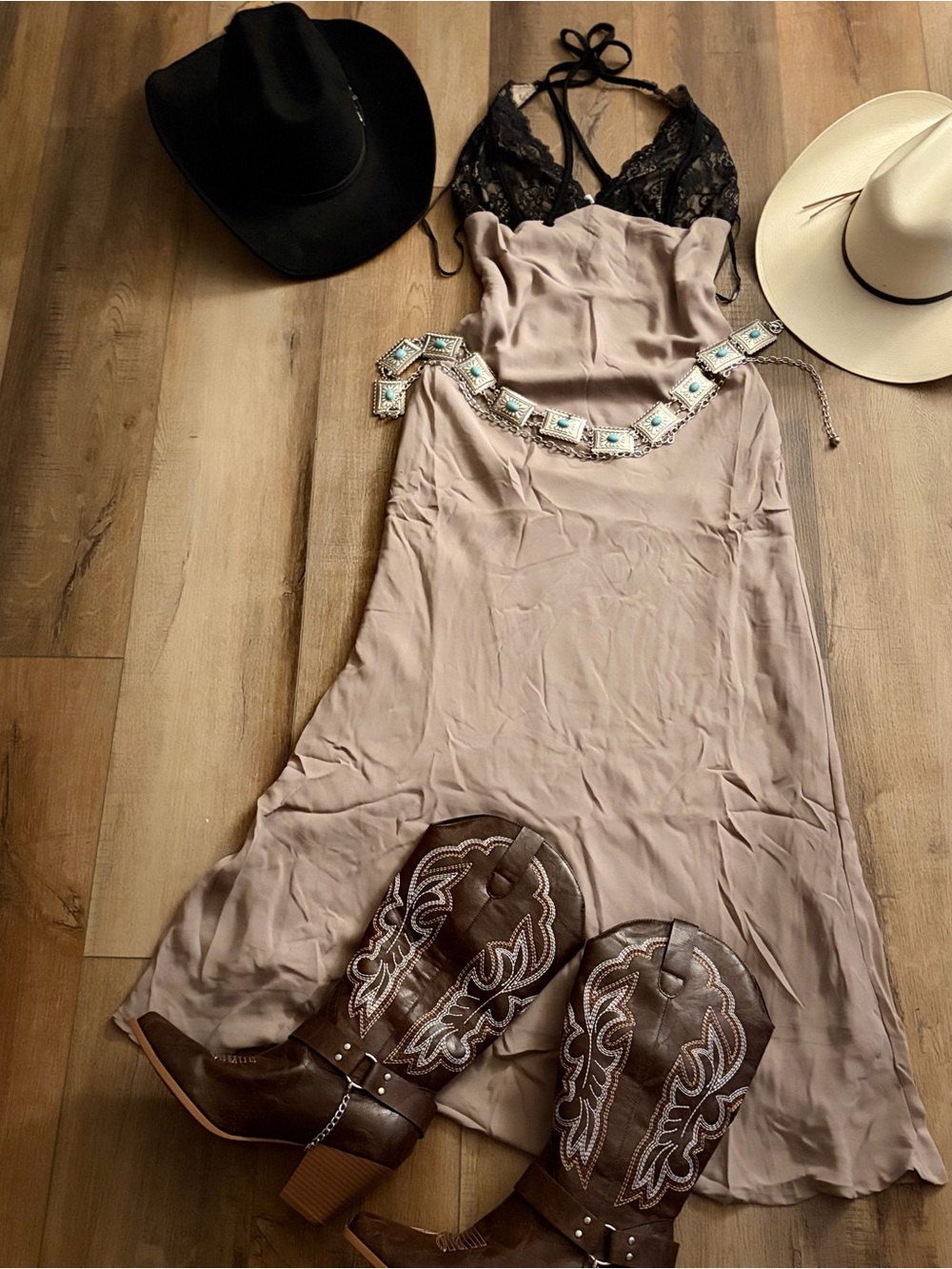 Dress western bohemian